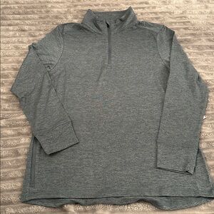 NWT FEAT Unisex Slate Roam Quarter Zip Pullover Size XS